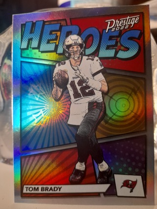 2022 Tom Brady Heroes Holo Foil SP Card / Tampa Bay