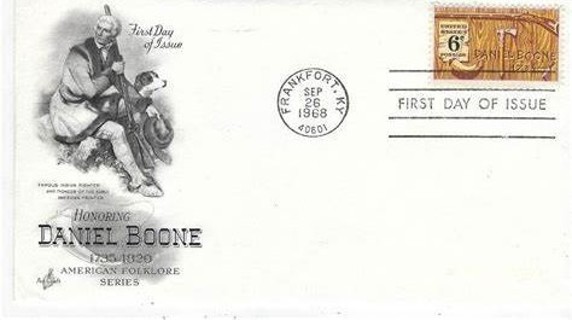 1968 Daniel Boone ArtCraft First Day Cover