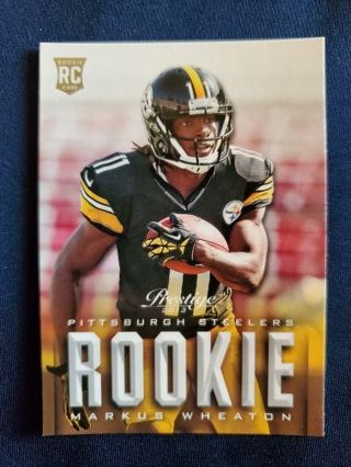 2013 Panini Prestige Rookie Markus Wheaton