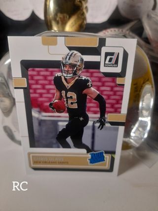 2022 Chris Olave Donruss Rated Rookie Saints