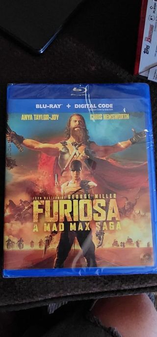 Furiosa a mad max saga blu ray digital hd code