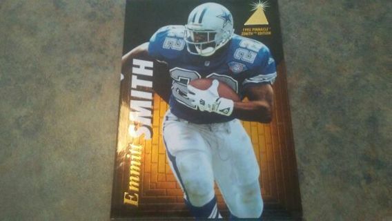 1995 PINNACLE ZENITH EMMITT SMITH DALLAS COWBOYS FOOTBALL CARD# Z1