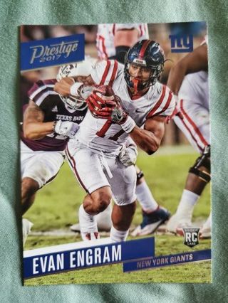 2017 Panini Prestige Rookie Evan Engram