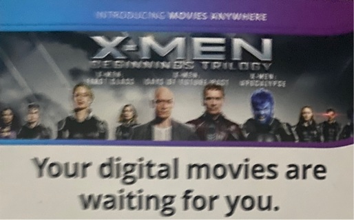 X-Men 4K Trilogies Codes