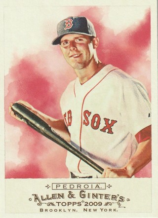 2009 Topps Allen & Ginter's Dustin Pedroia #185