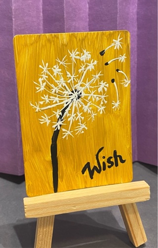 “Wish” Painting, Free Shipping !