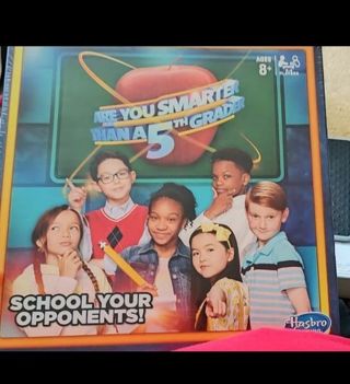Hasbro Gaming Are You Smarter Than a 5th Grader Board Game (BRAND NEW)