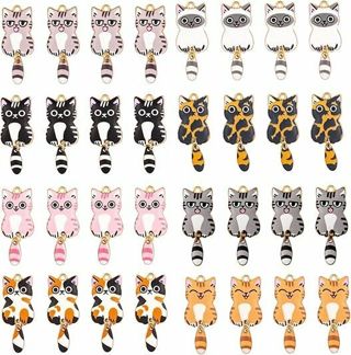 10pc GP MIXED CAT CHARMS STYLE 5 #4 (PLEASE READ DESCRIPTION