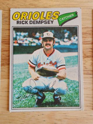 77 Topps Rick Dempsey #189