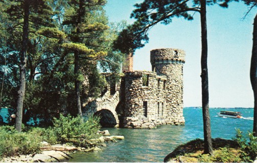 Vintage Postcard Boldt Castle, NY