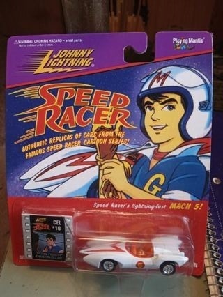 Johnny Lightning Speed Racer's Mach 5. mint in package