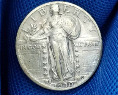 1930-S Standing Liberty Quarter - High Grade!- ☆Low Mintage☆ 90% silver US coin