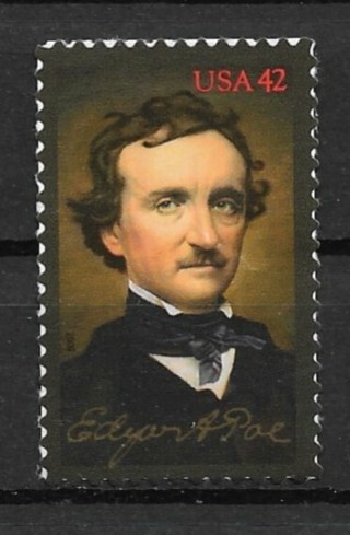2009 Sc4377 Edgar Allan Poe MNH