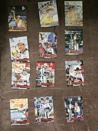 Dale earnhardt 12 card lot