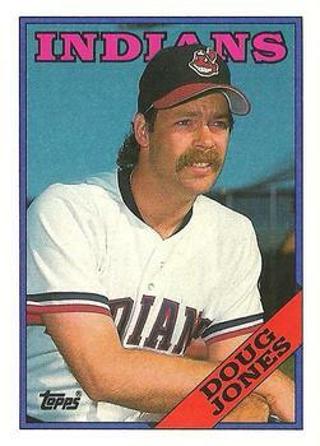 Doug Jones 1988 Topps Cleveland Indians