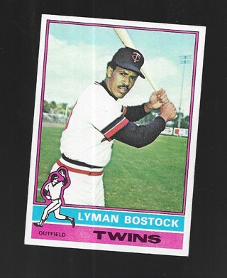 1976 TOPPS LYMAN BOSTOCK #263