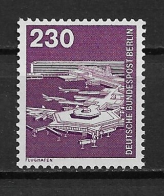 1979 Berlin Sc9N375 230pf Frankfurt Airport MNH