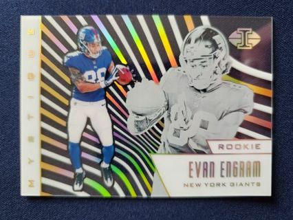 2017 Panini Illusions Mystique Rookie Evan Engram