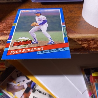 1991 donruss highlights Ryne sandberg baseball card 