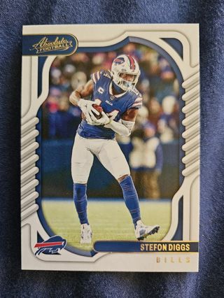 2022 Panini Absolute Yellow Stefon Diggs