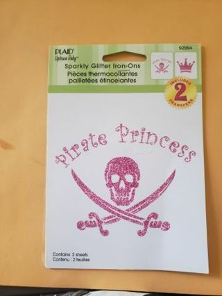 Pirate princess Iron on