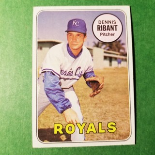 1969 - TOPPS BASEBALL CARD NO. 463 - DENNIS RIBANT - ROYALS