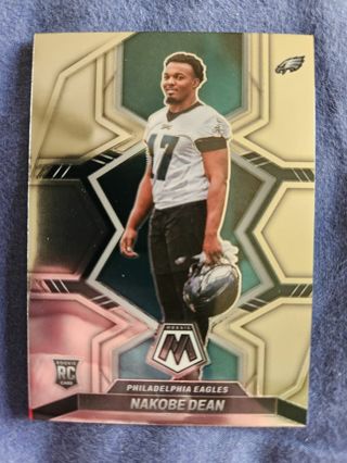 2022 Panini Mosaic Rookie Nakobe Dean