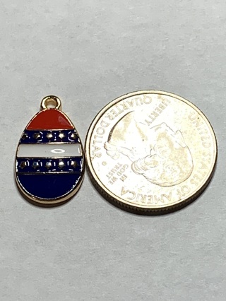 4th OF JULY CHARM~#8~1 CHARM ONLY~FREE SHIPPING!