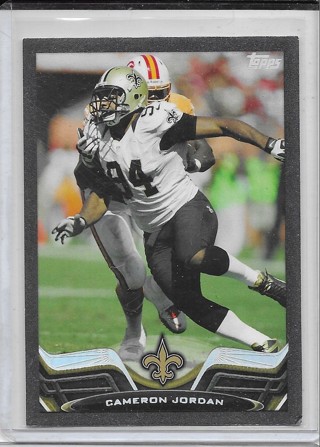 Cameron Jordan 2013 Topps Black #71 /58