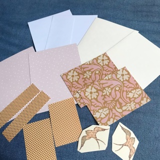 2 Beginners Kits for Cards with Envelopes, Free Mail