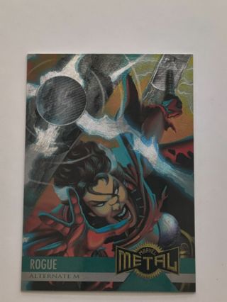 1995 Fleer Marvel Metal Trading Card - Rogue Alternate M #132
