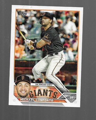 2023 TOPPS MICHAEL CONFORTO #419