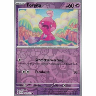  Tradingcard - Pokemon 2023 german Forgita 101/193 REVERSE HOLO 