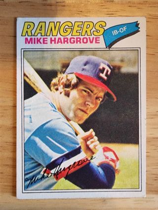 77 Topps Mike Hargrove #275