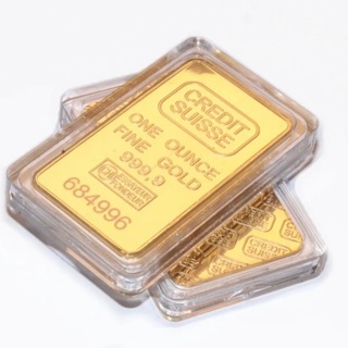1oz. Gold Bullion Bar - 24k Gold(Clad)