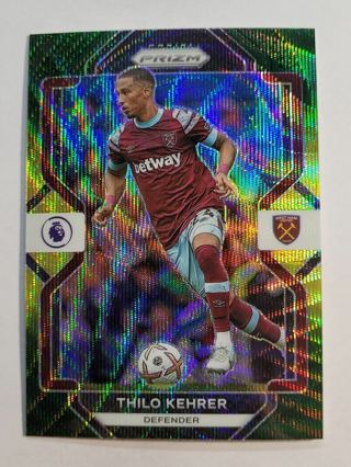 2022-23 Prizm Premier League Multicolor #59 Thilo Kehrer - West Ham United Football Card