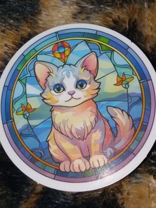 Cat Cute new 1⃣ vinyl sticker no refunds regular mail only Very nice win 2 or more get bonus