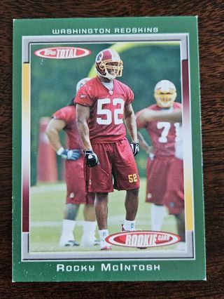 2006 Topps Total Football trading card.