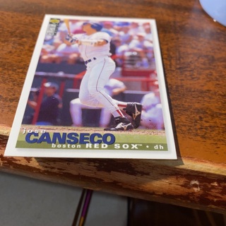 1995 upper deck coll choice jose canseco baseball card 