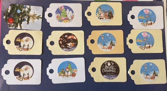 Christmas Paper Gift Tags