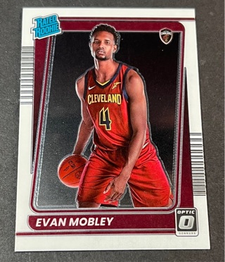 Evan Mobley RATED ROOKIE OPTIC
