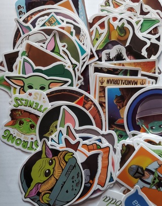 Baby Yoda Stickers!!