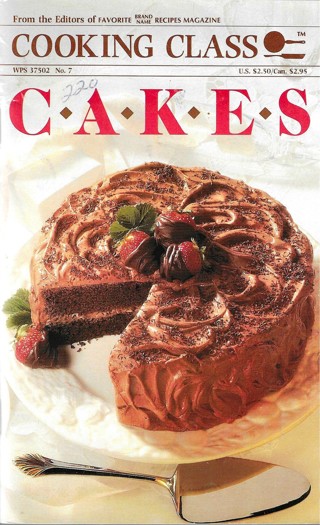 Cakes Recipe Booklet