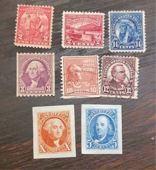 AMERICAN ISSUE COMMEMORATIVE STAMPS 1920’s -1940’s 