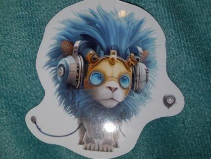 Cool new one vinyl lap top sticker no refunds regular mail very nice quality