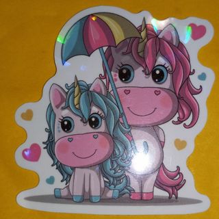 Adorable new shiny vinyl laptop sticker no refunds regular mail win 2 or more get bonus