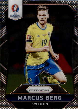 2016 Panini Prizm Soccer UEFA Euro '16 #248 Marcus Berg Sweden