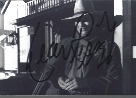 Leon Rippy Signed 4x6 Photo Actor Quantum Leap Deadwood Young Guns Saving Grace