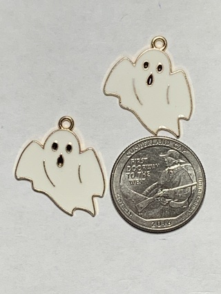 HALLOWEEN CHARMS~#9~SET OF 2 CHARMS~FREE SHIPPING!