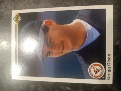 Gregg Olson 1990 Upper Deck Baltimore Orioles